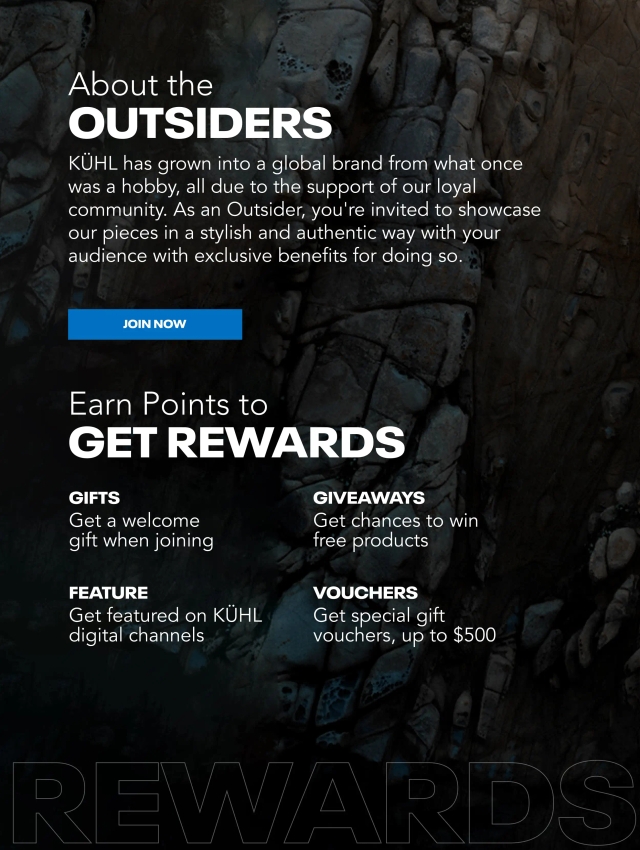 The Mountain Culture® levels for mobile..