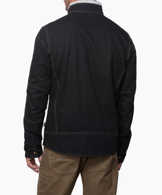 KUHL Burr Jacket Lined Espresso Back