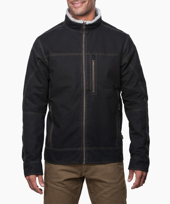 KUHL Burr Jacket Lined Espresso Front