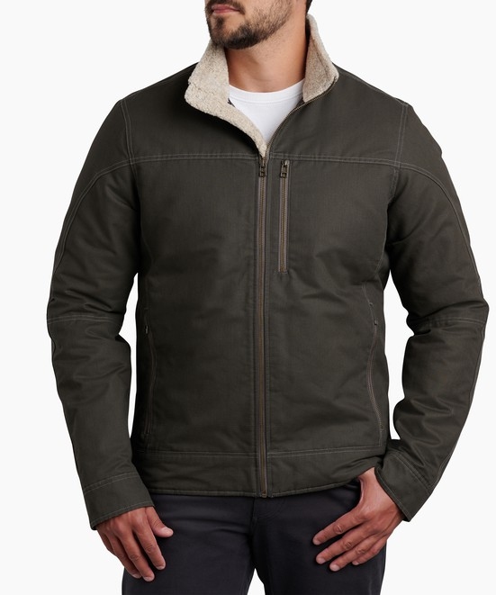 KUHL Burr Insulated Gun Metal Front