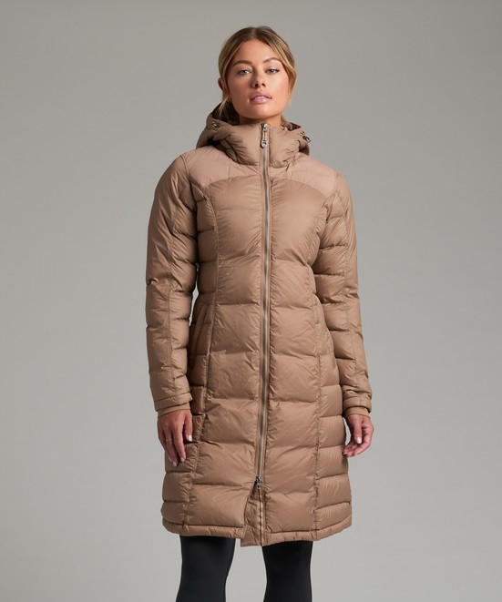 KUHL W's Crossfire Parka Latte Front