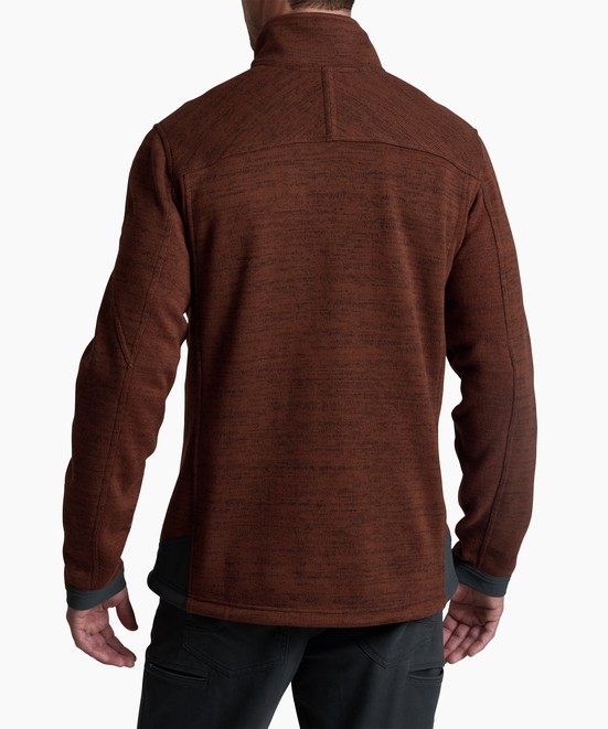 KUHL M's Aktivator Fleece FZ Rustic Brick Back
